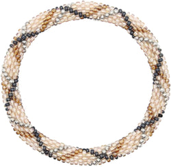 Champagne Toast Plaid - LOTUS SKY Nepal Bracelets