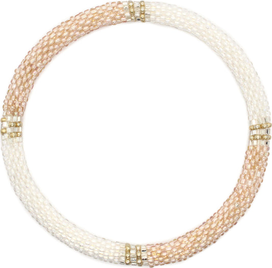 Champagne in Ice Anklet - LOTUS SKY Nepal Bracelets