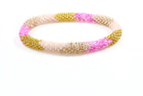 Pink Champagne - LOTUS SKY Nepal Bracelets