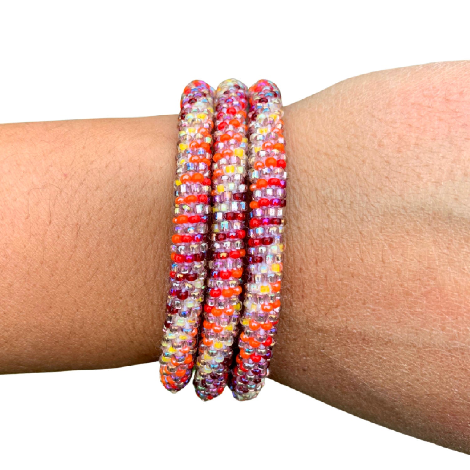 Chili Pepper Bright - LOTUS SKY Nepal Bracelets