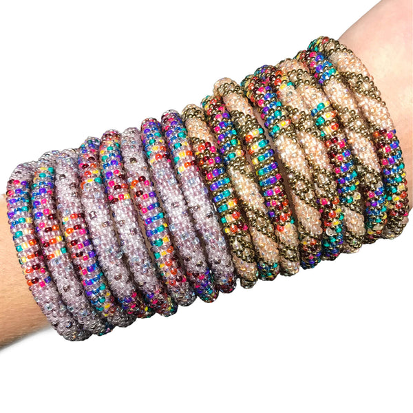 Coppered Rainbow - LOTUS SKY Nepal Bracelets