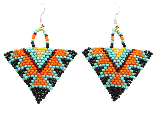 Coyote Desert Triangle Earrings - LOTUS SKY Nepal Bracelets