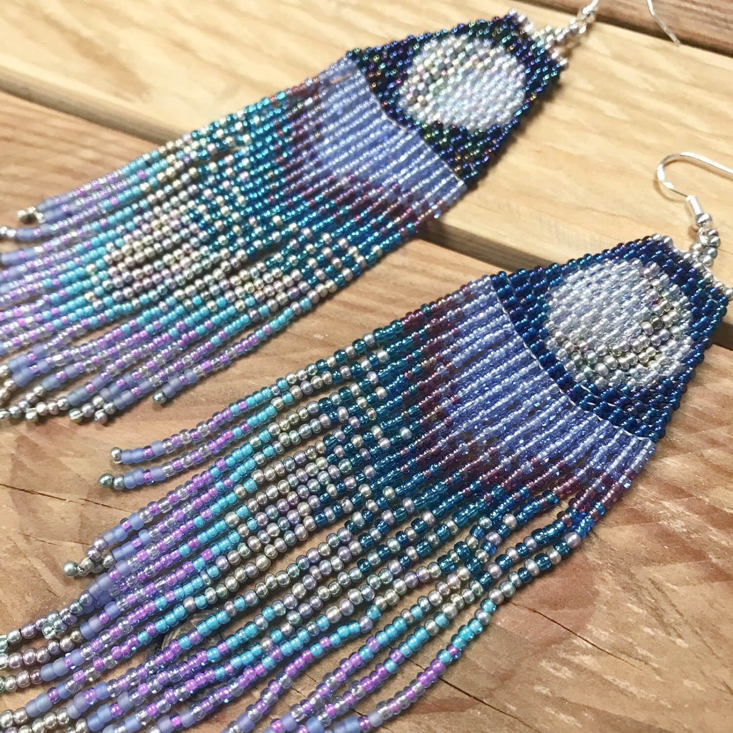 Crescent Moon Rising Earrings - LOTUS SKY Nepal Bracelets