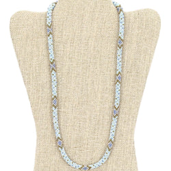 Crystal Shimmery Woods 24" Single-Layer Necklace