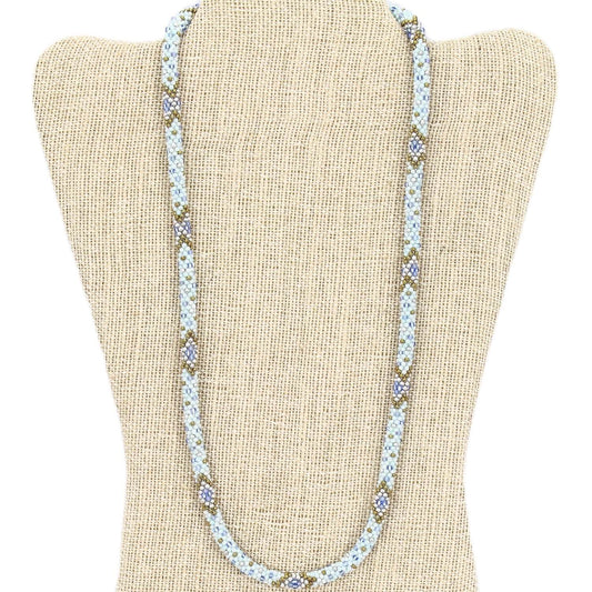 Crystal Shimmery Woods 24" Single-Layer Necklace