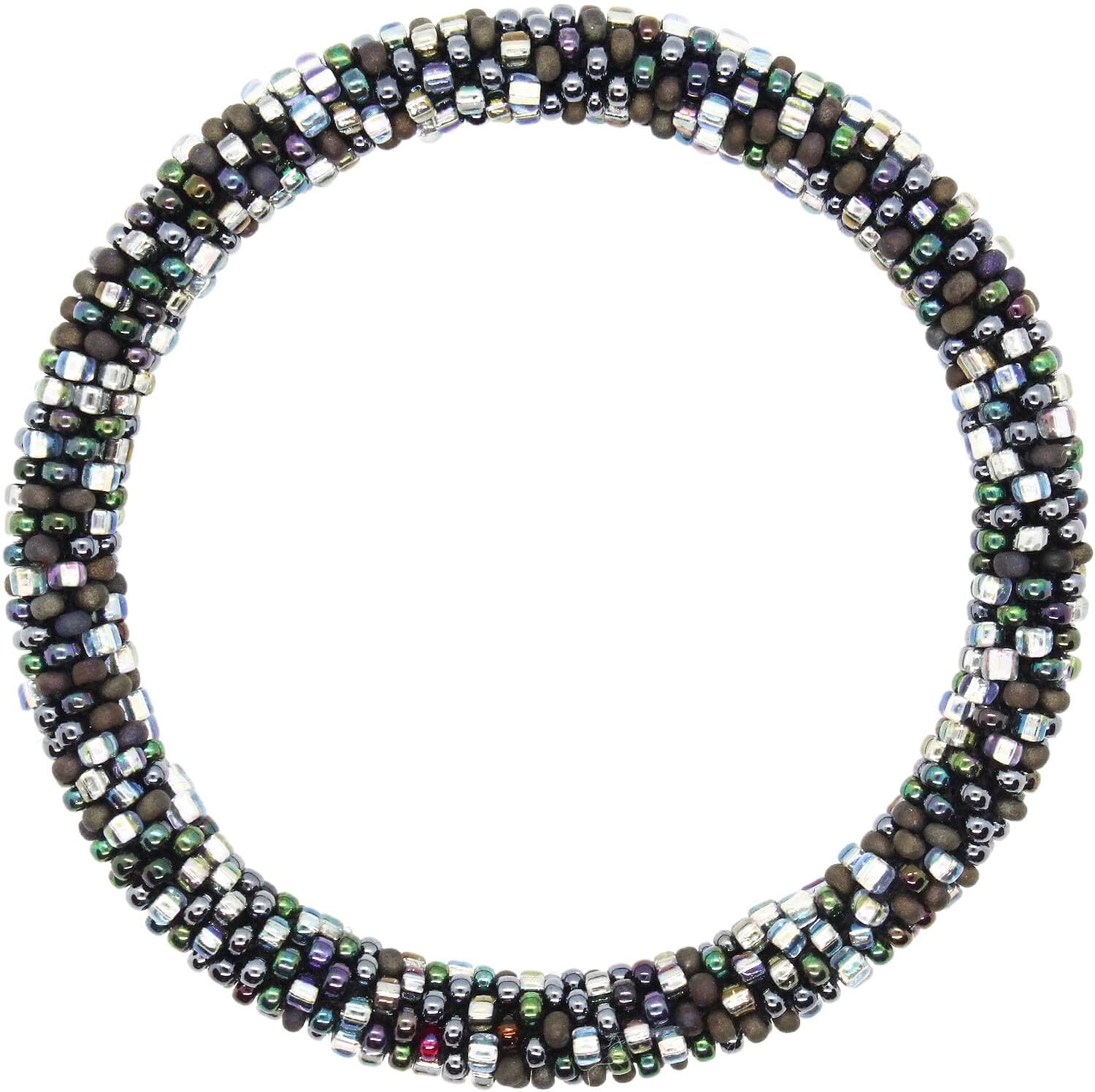 Dark Gray Denim - LOTUS SKY Nepal Bracelets