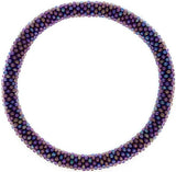 Dark Peacock Purple Solid - LOTUS SKY Nepal Bracelets