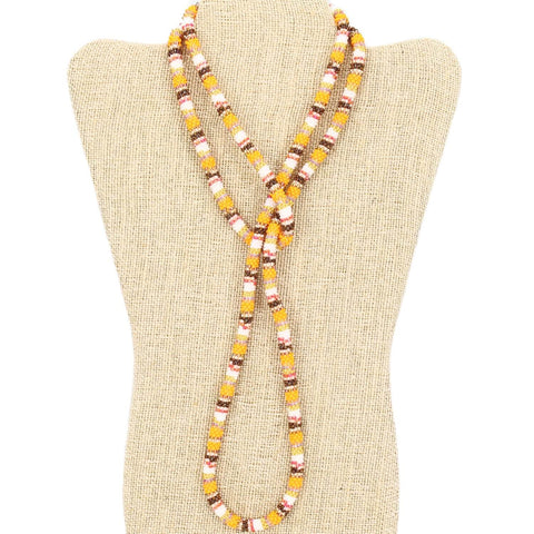 Opal Sunset - 28" "More Length" Single-Layer Necklace