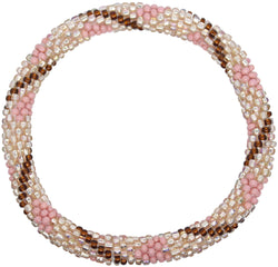 Dusty Rose Heart - EXTENDED ONLY! - LOTUS SKY Nepal Bracelets