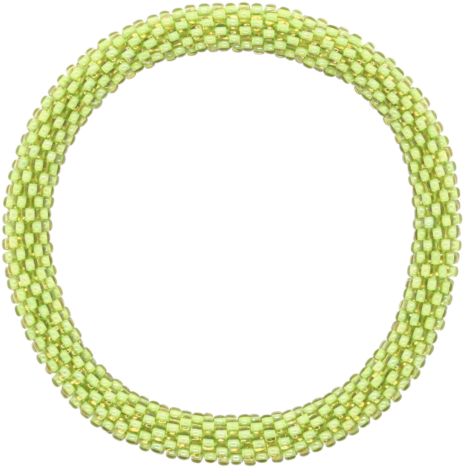 Charming Chartreuse Solid - LOTUS SKY Nepal Bracelets