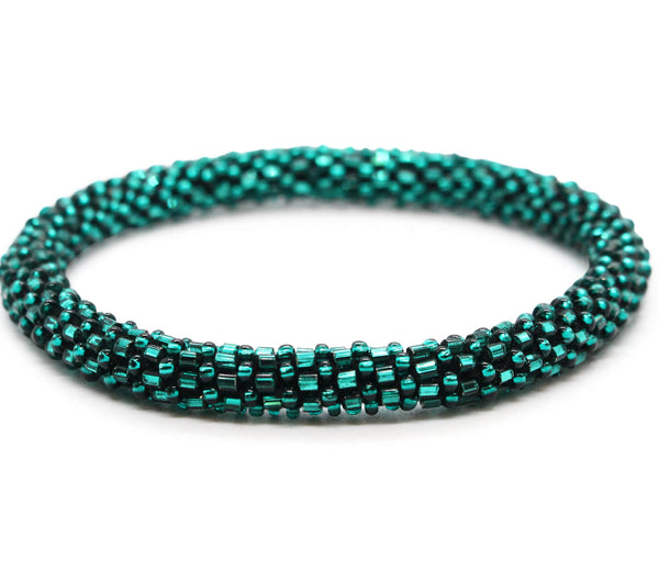 Emerald Semisolid - LOTUS SKY Nepal Bracelets