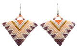 Euphoria Triangle Earrings - LOTUS SKY Nepal Bracelets