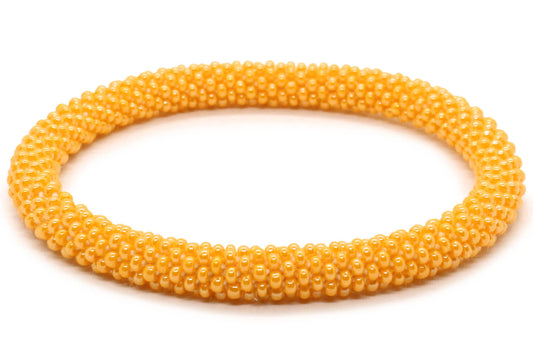 Florida Orange Solid - LOTUS SKY Nepal Bracelets