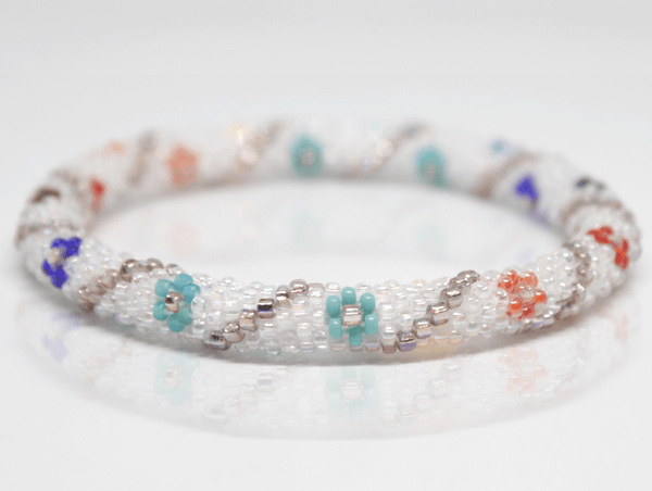 Flowers in the Astral Realm - LOTUS SKY Nepal Bracelets