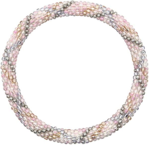 Frosted Pink Plaid - PETITE ONLY! - LOTUS SKY Nepal Bracelets