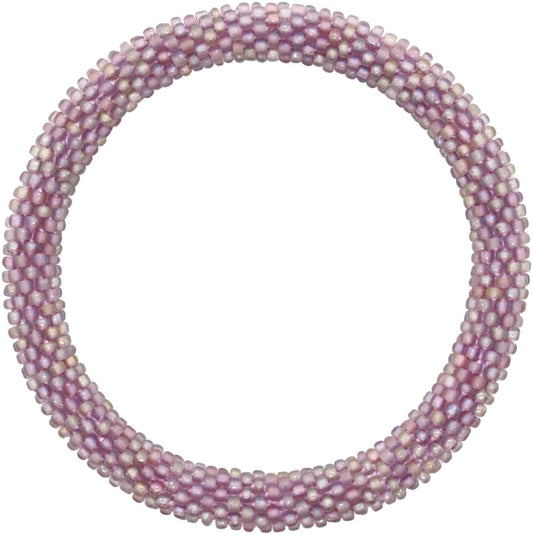 Frosted Wisteria Solid - LOTUS SKY Nepal Bracelets