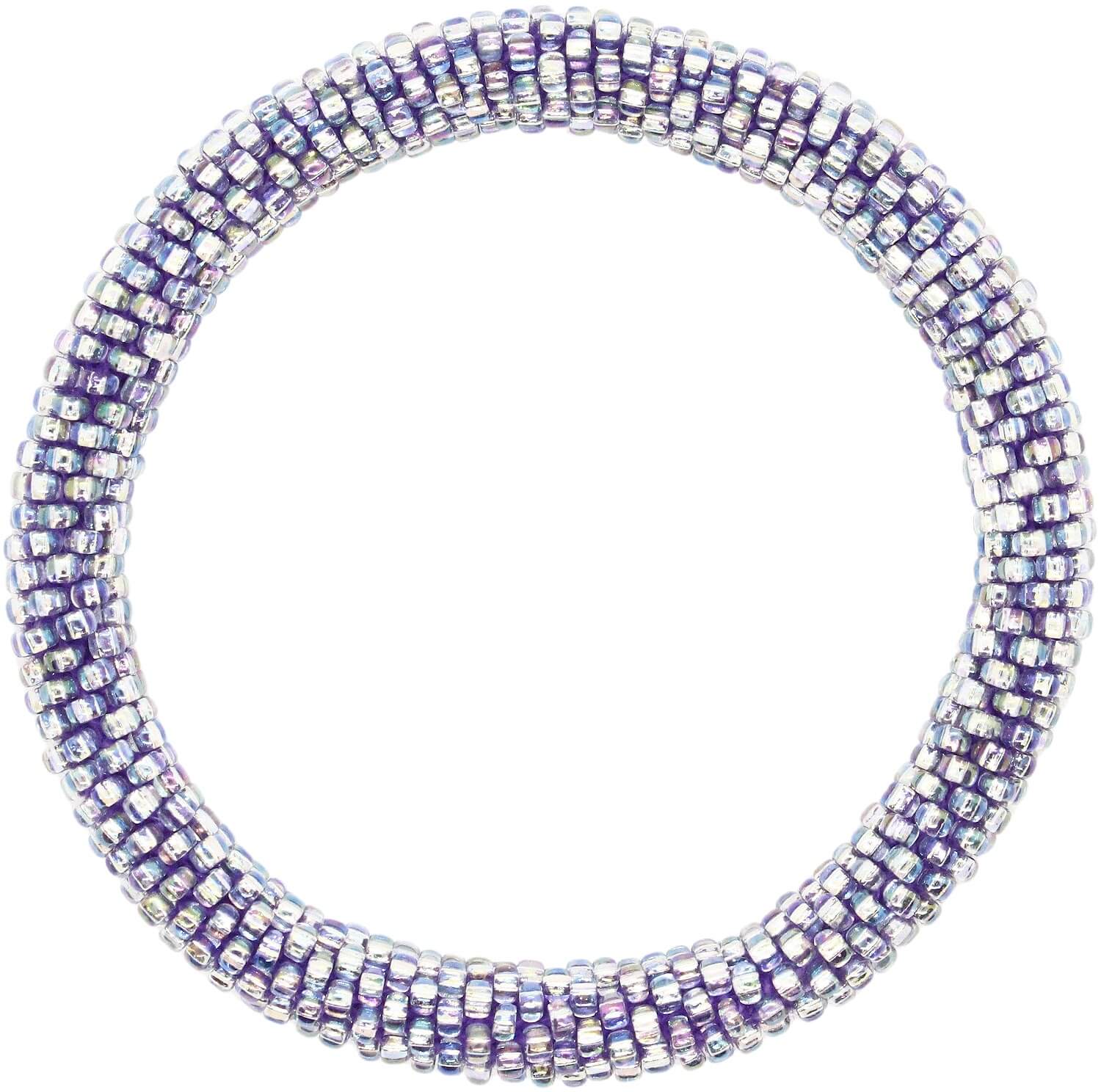 Glowing Amethyst Solid - LOTUS SKY Nepal Bracelets