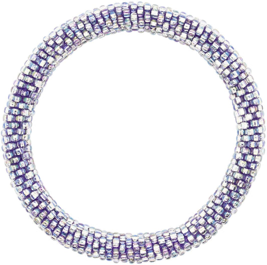 Glowing Amethyst Solid - LOTUS SKY Nepal Bracelets