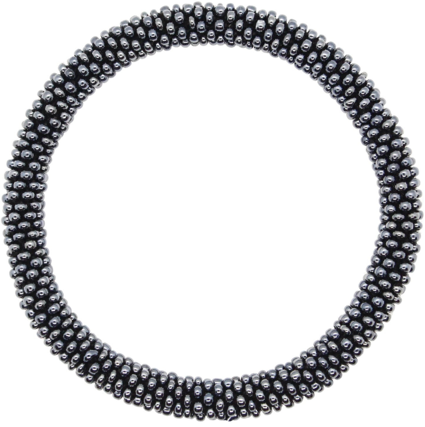 Gunmetal Solid - LOTUS SKY Nepal Bracelets