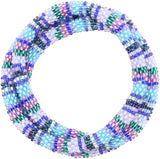 Hydrographic Textile 24" Single-Layer Necklace - LOTUS SKY Nepal Bracelets