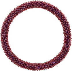 Dark Wine Solid - LOTUS SKY Nepal Bracelets