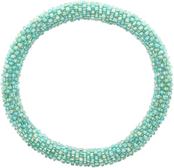 Exotic Beetle Green Solid - LOTUS SKY Nepal Bracelets