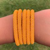 Florida Orange Solid - LOTUS SKY Nepal Bracelets