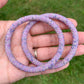 Glazed Rustic Purple Solid - LOTUS SKY Nepal Bracelets