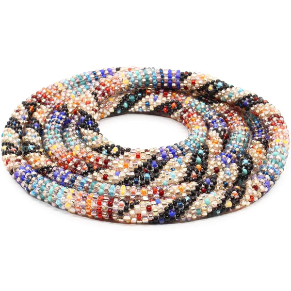 Give Her a Chance 42" Double Wrapper Necklace - LOTUS SKY Nepal Bracelets