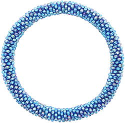 Mermaid's Tail Blue Solid - LOTUS SKY Nepal Bracelets