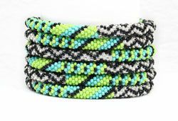 Pop Art Lime - LOTUS SKY Nepal Bracelets