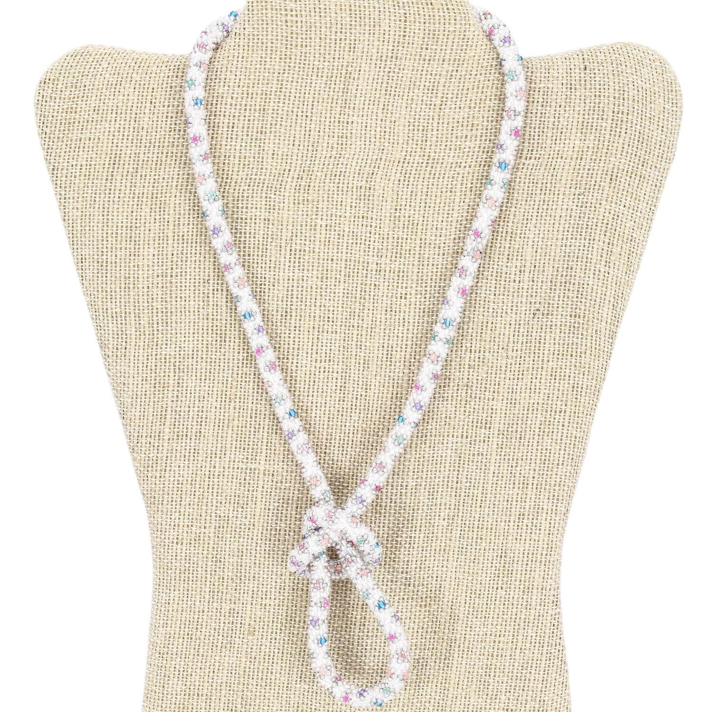 It's Snowing Flower Flakes 24" OR 28" Single-Layer Necklace - LOTUS SKY Nepal Bracelets