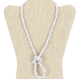 It's Snowing Flower Flakes 24" OR 28" Single-Layer Necklace - LOTUS SKY Nepal Bracelets