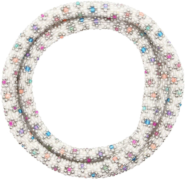 It's Snowing Flower Flakes 24" OR 28" Single-Layer Necklace - LOTUS SKY Nepal Bracelets