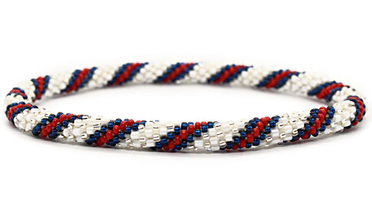 Flags & Fireworks Anklet - LOTUS SKY Nepal Bracelets