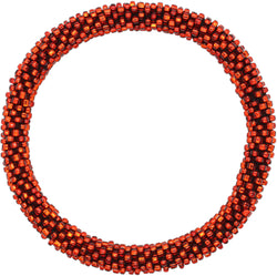 Glinting Red Solid - LOTUS SKY Nepal Bracelets