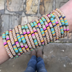 Yesterday Once More - LARGE & EXTENDED ONLY! - LOTUS SKY Nepal Bracelets