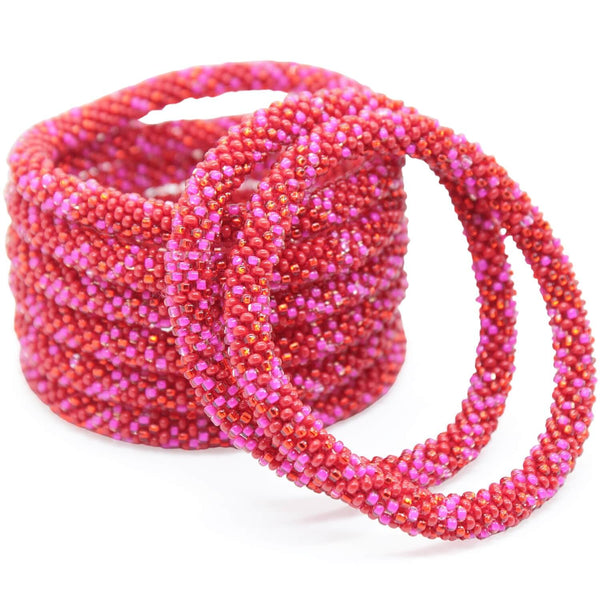 Ruby - July - LOTUS SKY Nepal Bracelets