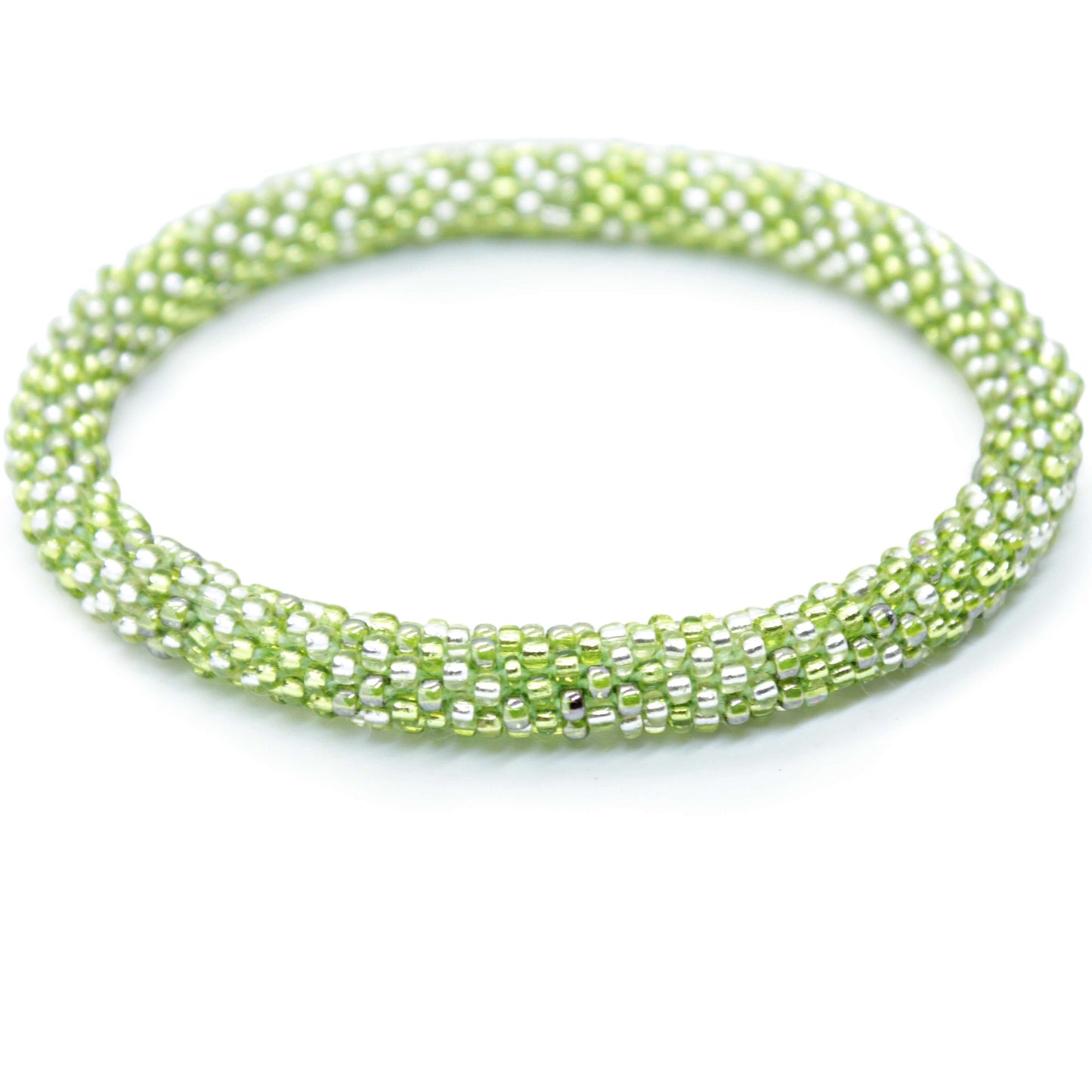 Peridot 2 - August - LOTUS SKY Nepal Bracelets