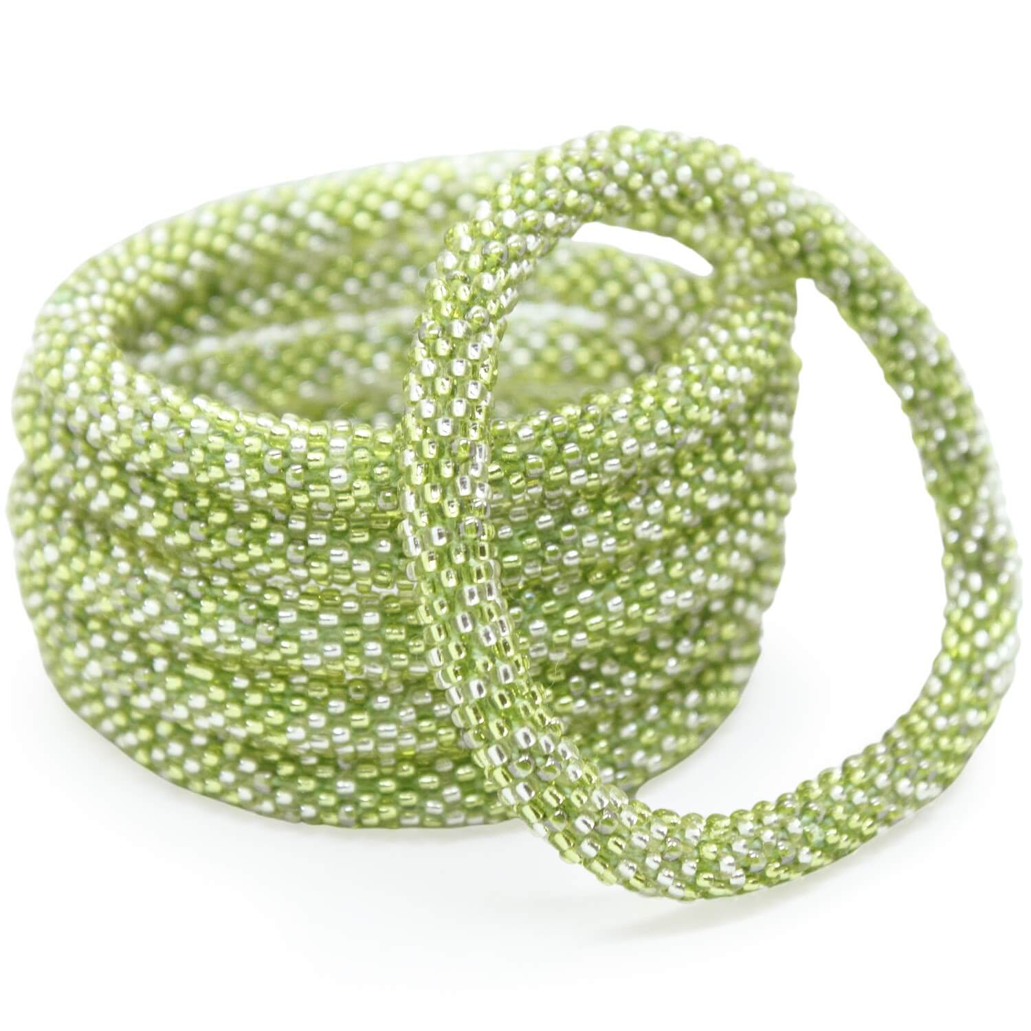 Peridot 2 - August - LOTUS SKY Nepal Bracelets