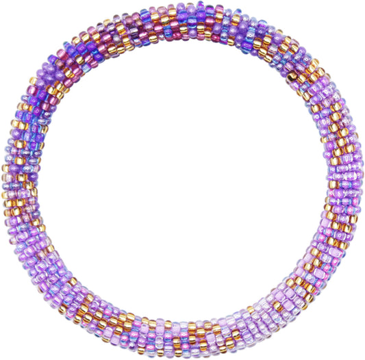 Mermaid Scales Purple 2 - hidden until we can locate it. - LOTUS SKY Nepal Bracelets