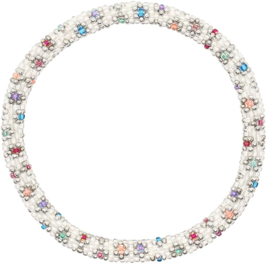 It's Snowing Flower-Flakes Anklet - LOTUS SKY Nepal Bracelets