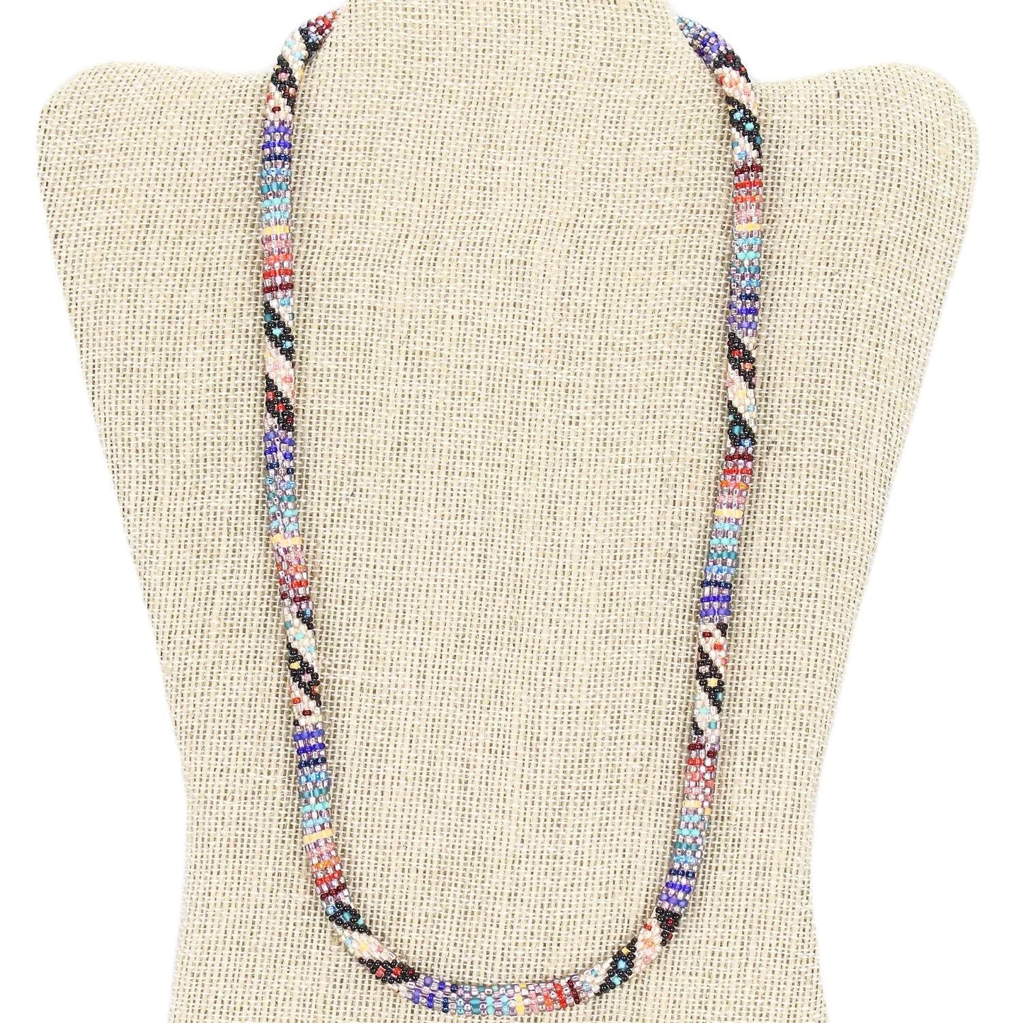 Give Her a Chance 24" Single-Layer Necklace - LOTUS SKY Nepal Bracelets