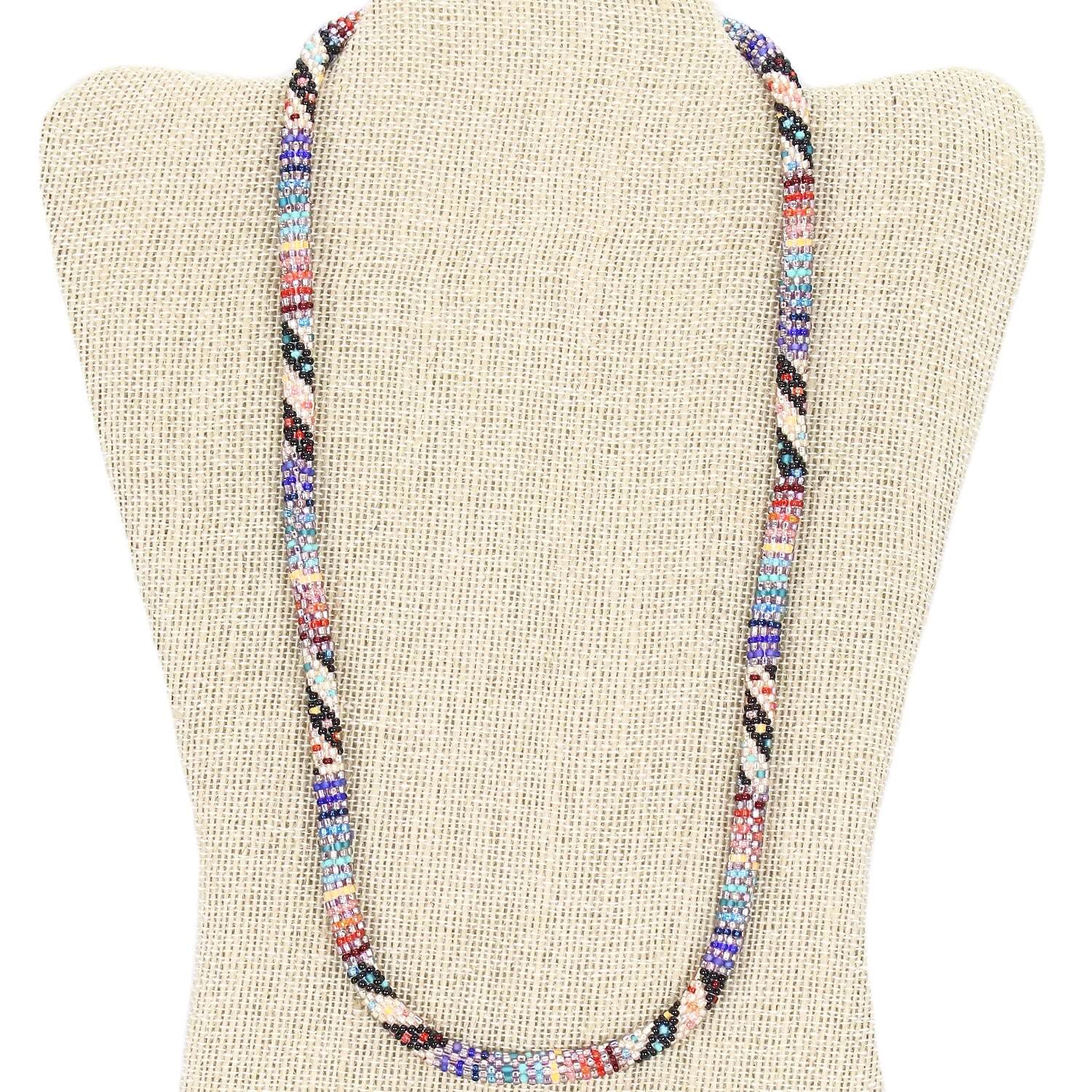 Give Her a Chance 24" Single-Layer Necklace - LOTUS SKY Nepal Bracelets