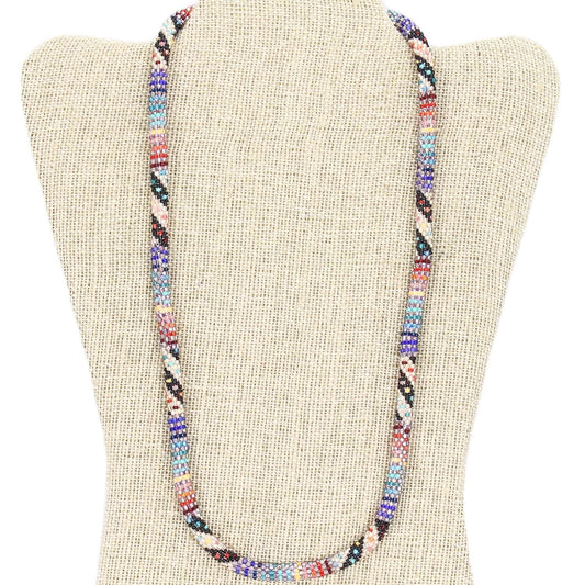 Give Her a Chance 24" Single-Layer Necklace - LOTUS SKY Nepal Bracelets