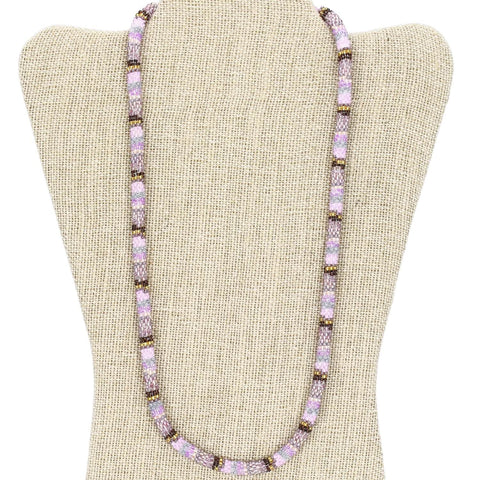 Moonlit Crystal 24" Single-Layer Necklace