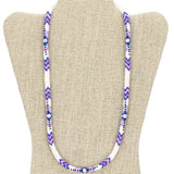 Electric Chills 24" Single-Layer Necklace - LOTUS SKY Nepal Bracelets