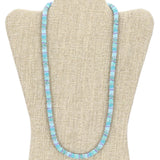 Ocean's Edge 24" Single-Layer Necklace - LOTUS SKY Nepal Bracelets