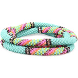 Maui Teal 24" Single-Layer Necklace - LOTUS SKY Nepal Bracelets