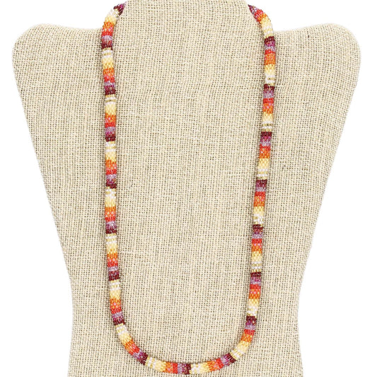 Sun Kissed 24" Single-Layer Necklace - LOTUS SKY Nepal Bracelets